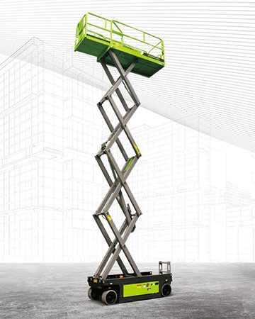 Podnośniki nożycowe elektryczne BAC Polska - Sprzedaż Podnośników Podestów Ruchomych Nożycowych